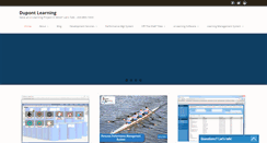 Desktop Screenshot of dupontlearning.com